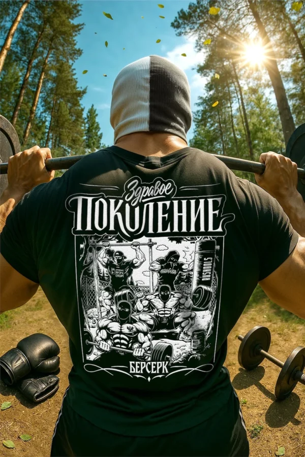 Футболка ЗДРАВОЕ ПОКОЛЕНИЕ